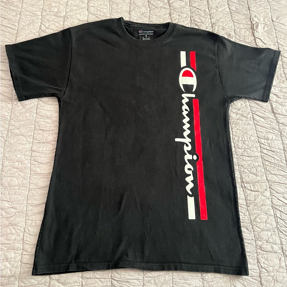 Black men’s Champion T-shirt